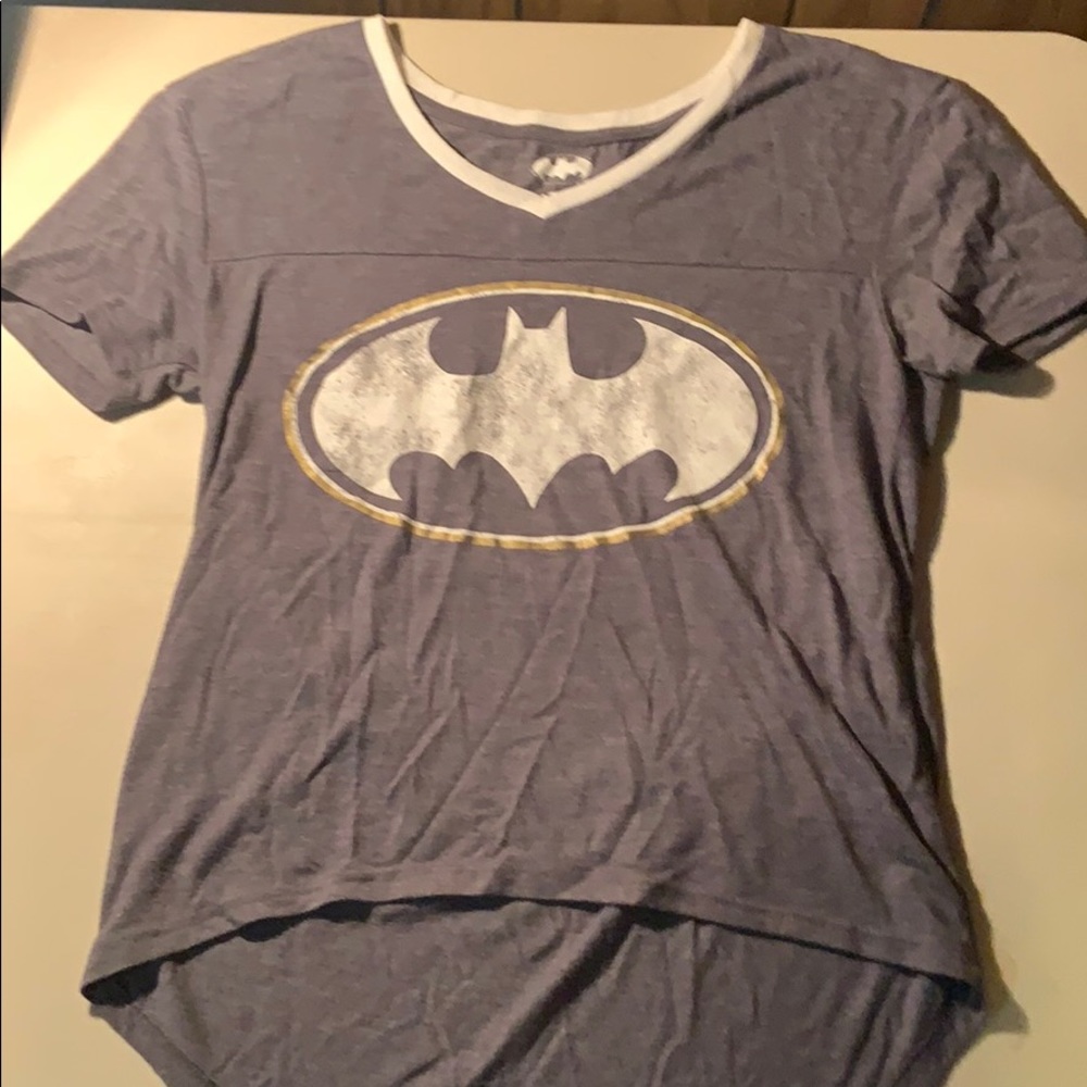 2/$10 Girls Batman Shirt size S